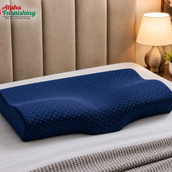 Sale Active Orthopedic Cervical Curve Memory Foam Pillow for Neck & Shoulder Support